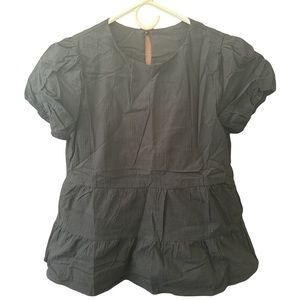 Women’s size small black linen shirt